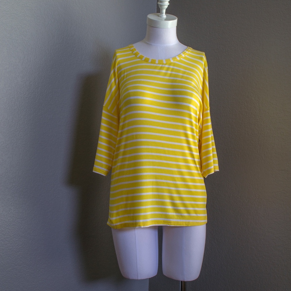 Striped Back Strap Top